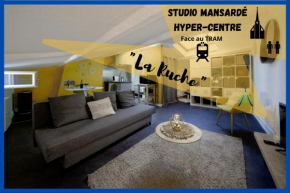 #Studio La Ruche#Mansardé/ Hyper-Centre/Face au Tram